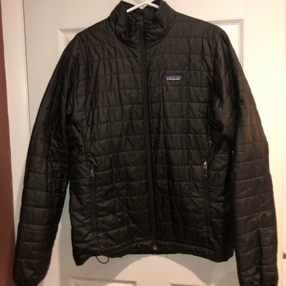 Medium Black Patagonia Nano Puff Jacket